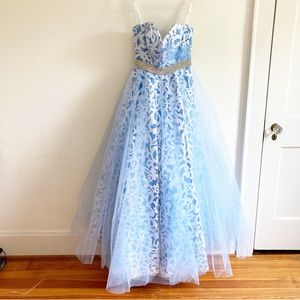 Rachel Allan Tulle Gown
